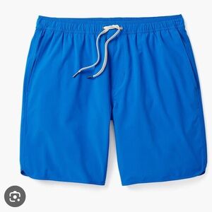 Fair harbor masts anchor trunk in cobalt. Never before worn. New with tags.